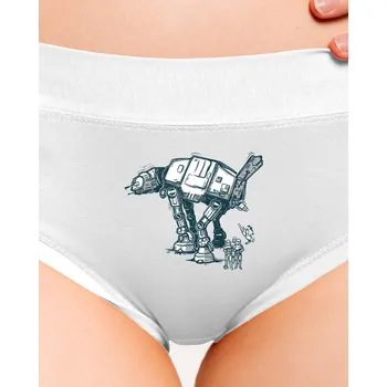 Souprava dámského spodního prádla Bastard AT-AT dámské kalhotky White