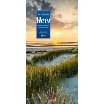 Cestování Der Traum vom Meer Literatur-Kalender 2026 - Ackermann Kunstverlag