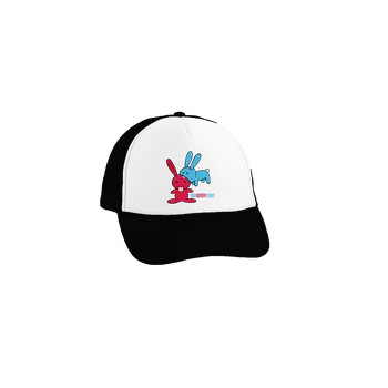Kšiltovka Bastard Kani'bunny'smus kšiltovka truckerka Black cap