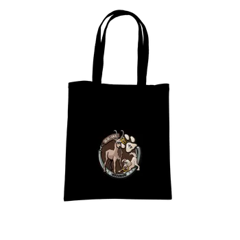 Nákupní taška Bastard Psí horoskop: Kozoroh taška Black