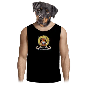 Pánské tílko Bastard Slunce, seno a pár kapesníků pánské tílko Black