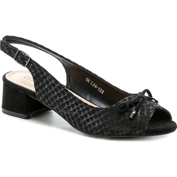 Dámské lodičky T. Sokolski L-24-133 černé dámské lodičky s volnou patou EUR 37