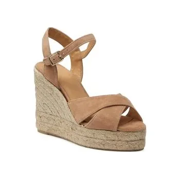 Dámské baleríny Espadrilky Castañer Blaudell/8ed/007 021746-2008 Béžová 41