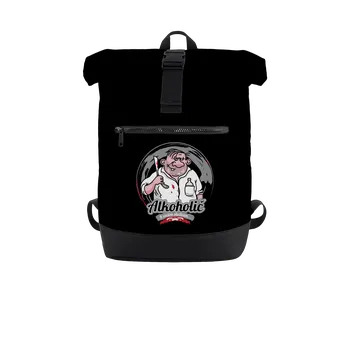 Městský batoh Bastard Alkoholič batoh Black