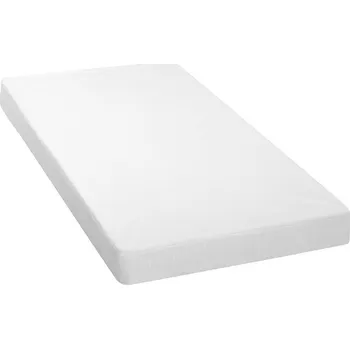 Příslušenství pro dětskou postel a kolébku Kaarsgaren Bílé prostěradlo bavlněné plátýnko 60 x 120 cm