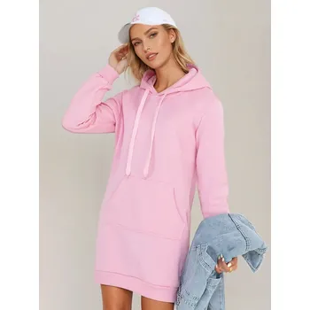 Dámská mikina Dámské šaty DSTREET RŮŽOVÁ L