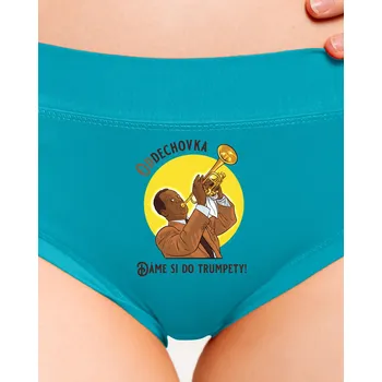 Souprava dámského spodního prádla Bastard Oddechovka dámské kalhotky Turquoise