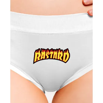 Souprava dámského spodního prádla Bastard Bastard ve streetu dámské kalhotky White