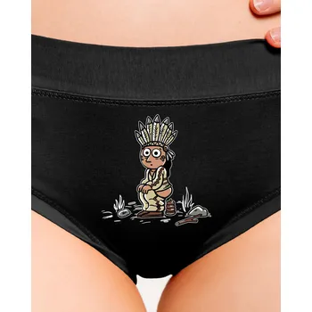 Souprava dámského spodního prádla Bastard Indiánek dámské kalhotky Black