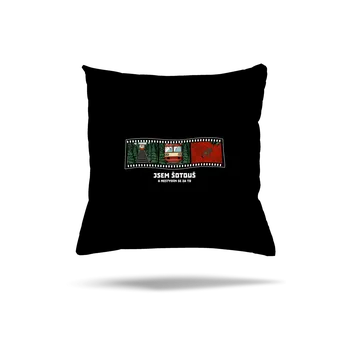 Polštář Bastard Jsem šotouš polštář Black