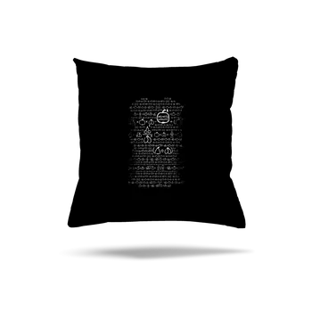 Polštář Bastard Matematik polštář Black