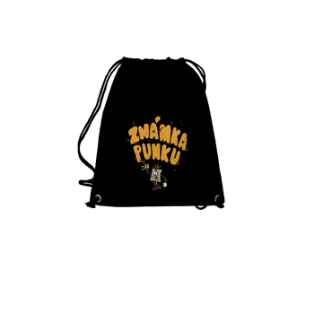 Sportovní vak Bastard Vylitá známka punku vak Black
