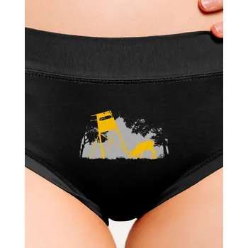 Souprava dámského spodního prádla Bastard Lesní harmonie dámské kalhotky Black