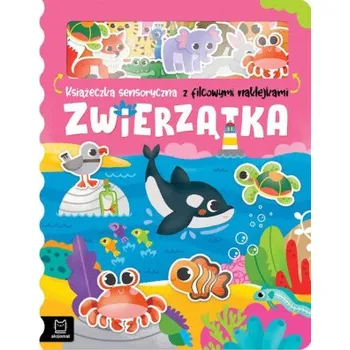 První čtění Zwierzątka Książeczka sensoryczna z filcowymi naklejkami – Michalec Bogusław (PL)