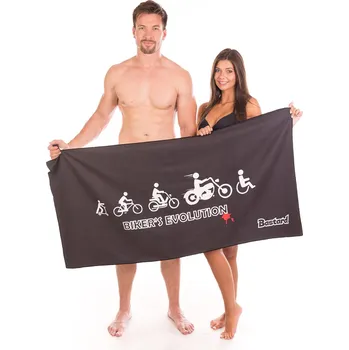 Bastard Bikers evolution rychleschnoucí osuška - černá