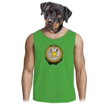 Pánské oblečení Bastard Pivní horoskop: Kozoroh pánské tílko Lime