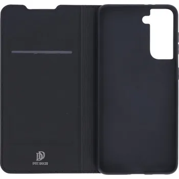 Telefonní příslušenství DUX DUCIS Skin Pro flipové kožené pouzdro pro Samsung Galaxy S21 5G Black