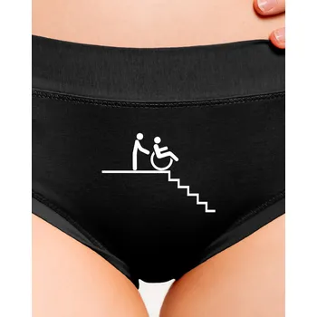 Souprava dámského spodního prádla Bastard Help center dámské kalhotky Black