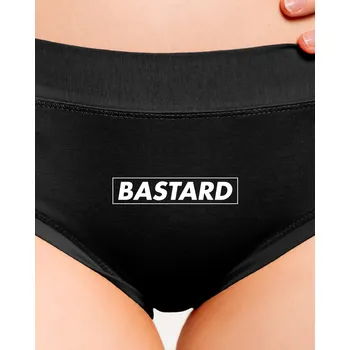 Souprava dámského spodního prádla Bastard B10 - logo Bastard dámské kalhotky Black