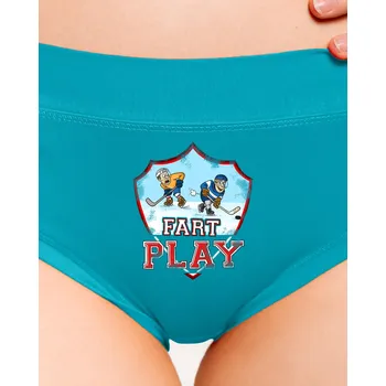 Souprava dámského spodního prádla Bastard Fart Play dámské kalhotky Turquoise