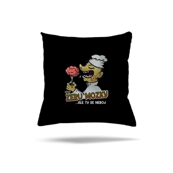 Polštář Bastard Žeru mozky polštář Black