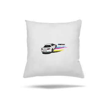 Polštář Bastard CMYK ve smyku polštář White