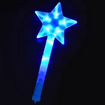 Party dekorace Svítící hůlka hvězda Typ: 5