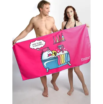 Bastard Jak se stát jednorožcem rychleschnoucí osuška - růžová