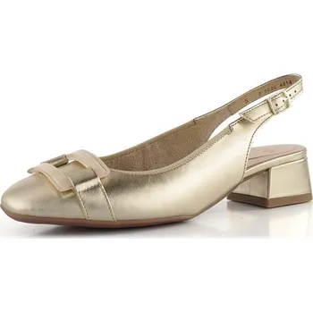 Dámské lodičky Ara širší lodičky s volnou patou metalické Graz Platin 12-20428-11 - 40 | P692813