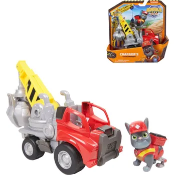 Dětské zboží SPIN MASTER Rubble & Crew základní vozidlo s figurkou Charger Tlapková Patrola | AS242