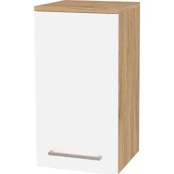 Koupelnový nábytek Mereo Mereo, Bino koupelnová skříňka horní 63 cm, levá, Multidecor, CN695JASH