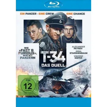 Blu-ray film T-34: Das Duell, 1 Blu-ray – Aleksey Sidorov,Vinzenz Kiefer,Aleksandr Petrov (DE)