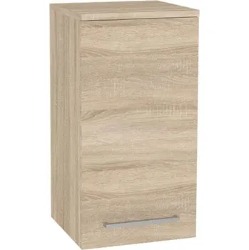 Koupelnový nábytek Mereo Mereo, Bino koupelnová skříňka horní 63 cm, levá, Multidecor, CN695DBAR