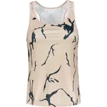 Dámské funkční tílko premium ALTISPORT VOJ/ALW052TIL01 HNĚDÁ L