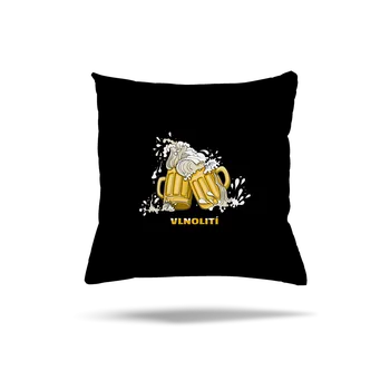 Polštář Bastard Vlnolití polštář Black