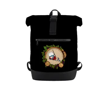 Městský batoh Bastard Vinný horoskop: Vodnář batoh Black