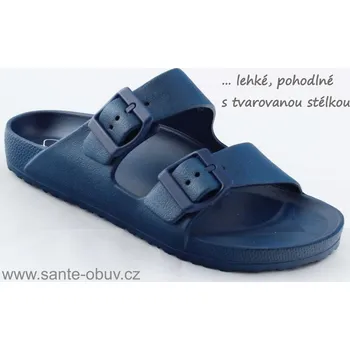 Dámská zdravotní obuv SANTÉ EB/2025 BLU pantofel vel.36-44, --- - 39