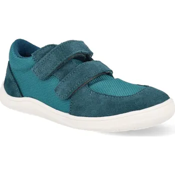 Dívčí obuv Barefoot dětské tenisky Baby Bare - Febo Sneakers Petrol petrolejové Velikost: 24