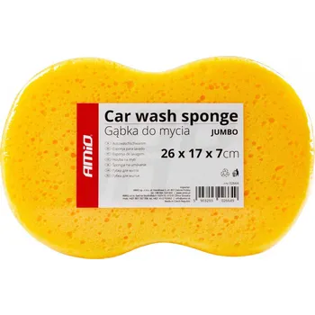 Mycí kartáč na vozidlo JUMBO houba na mytí auta 26 x 17 x 7 cm AMIO-02664