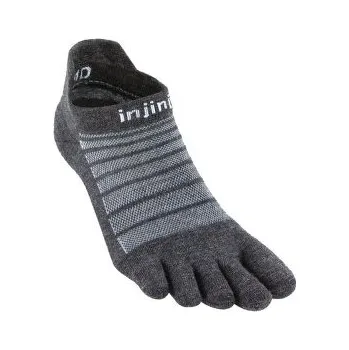 Injinji Run Lightweight No-Show Wool SLATE šedá S