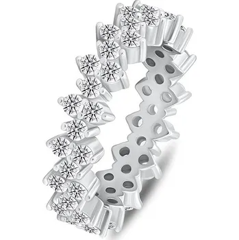 Prsten Brilio Silver Stříbrný prsten se třpytivými zirkony RI137W 56 mm (Ag925/1000, 4,2 g)