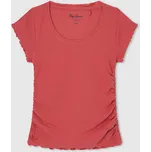 Pepe Jeans Dívčí tričko NARCISE Barva: červená, Velikost: 6 LET