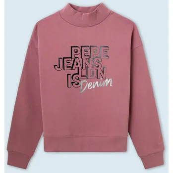 Dívčí mikina Pepe Jeans Dívčí mikina DONNA Barva: červená, Velikost: 6 LET