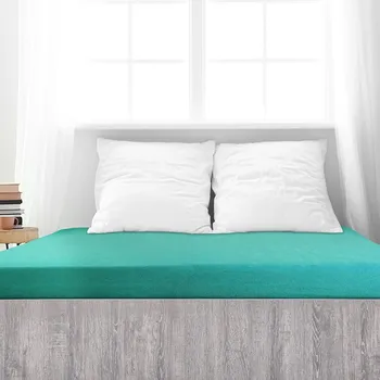 Prostěradlo 4Home froté prostěradlo Ideál zelený tyrkys, 180 x 200 cm, tyrkysová