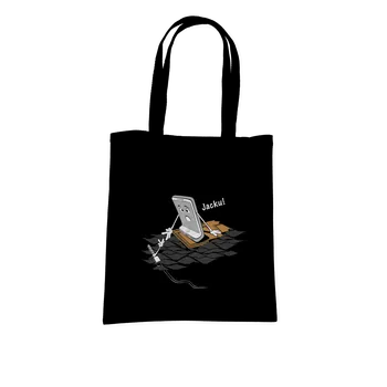 Nákupní taška Bastard Jacku taška Black