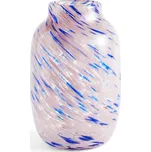 HAY DESIGN Váza Splash Round Large "Light Pink and Blue" HAY
