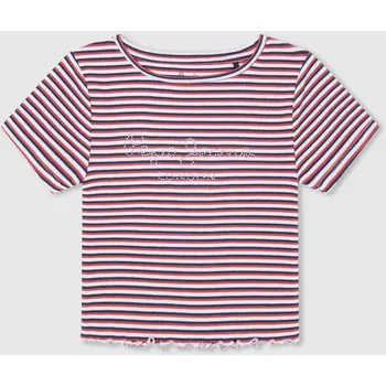 Dámské tričko Pepe Jeans Dívčí tričko NAZAIRE Barva: modrá, Velikost: 12 LET