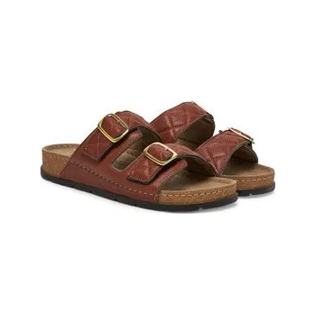 Dámská zdravotní obuv Nazouváky Scholl Bora 2 Straps MF32081 Hnědá 36