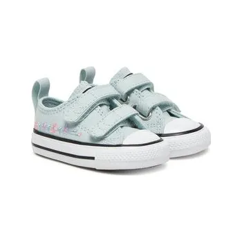Pánské tenisky Plátěnky Converse Chuck Taylor All Star Florals A11785C Světle modrá 23