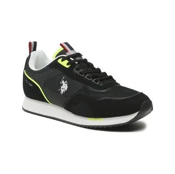Pánské tenisky Sneakersy U.S. Polo Assn. Ethan ETHAN001 Černá 44